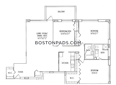 Brookline Apartment for rent 3 Bedrooms 2 Baths  Boston University - $4,300