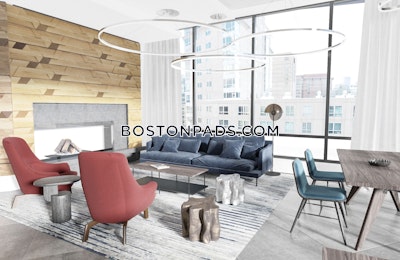 Seaport/waterfront Apartment for rent 2 Bedrooms 1 Bath Boston - $6,459 No Fee